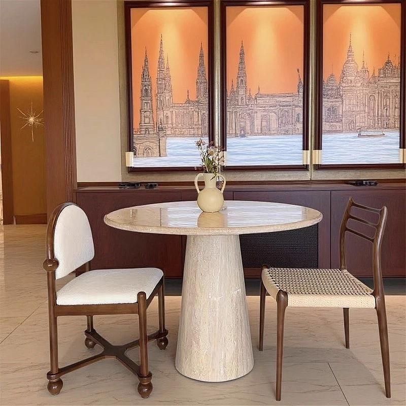 4 Seater Living Room Furniture Assembled Set Home Furniture Modern Design Natural Travertine Round Dining Table
4 Seater Living Room Furniture Assembled Set Home Furniture Modern Design Natural Travertine Round Dining Table