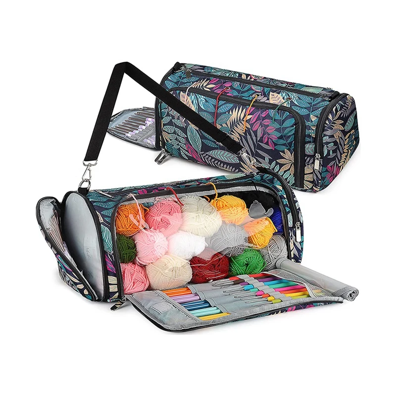 New Knitting Bag Portable Yarn Storage Bag,Large Yarn Tote For Knitting Supplie,Yarn Organizer For Carrying Yarn Balls,DIY
New Knitting Bag Portable Yarn Storage Bag,Large Yarn Tote For Knitting Supplie,Yarn Organizer For Carrying Yarn Balls,DIY