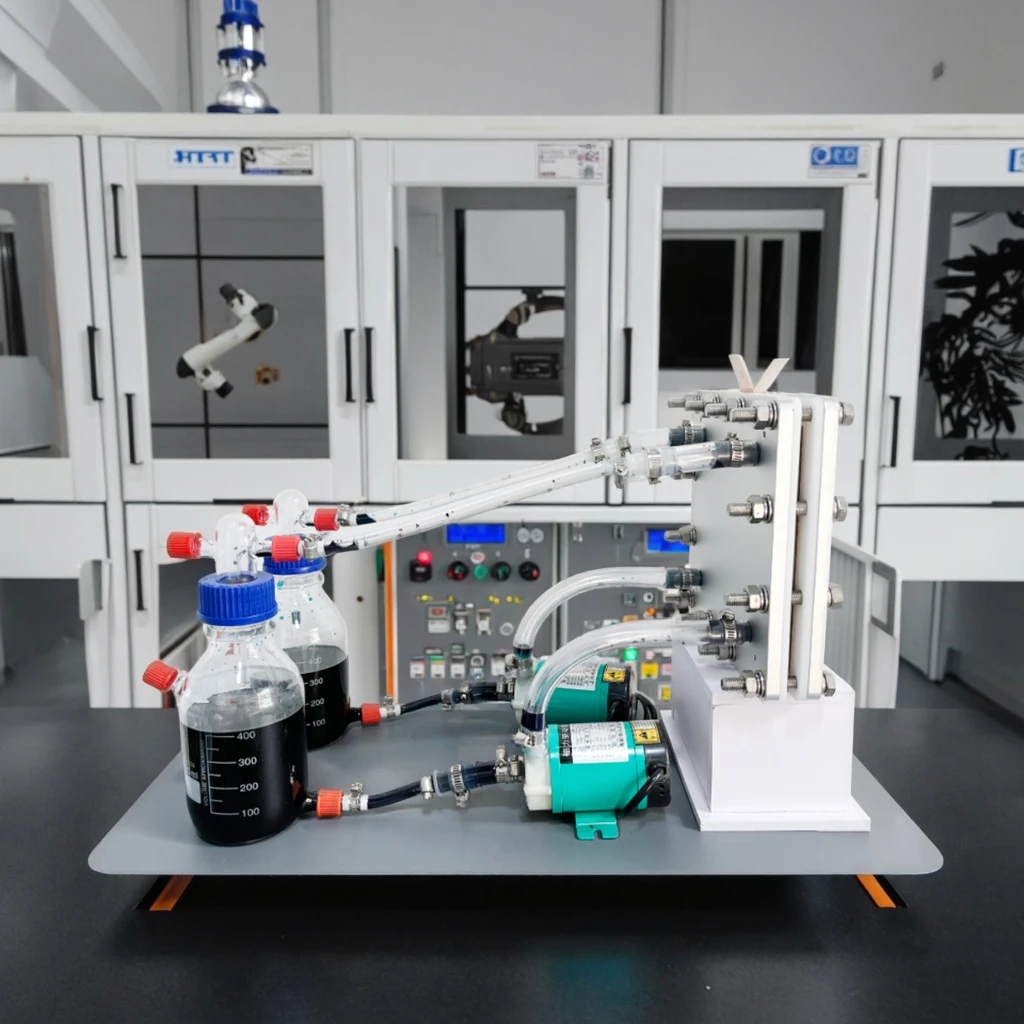 Vanadium Redox Flow Battery 20W Power Single Cell 180mW/cm2 Efficiency 80% Effective 100cm2 Laboratory Vanadium Flow Battery
Vanadium Redox Flow Battery 20W Power Single Cell 180mW/cm2 Efficiency 80% Effective 100cm2 Laboratory Vanadium Flow Battery