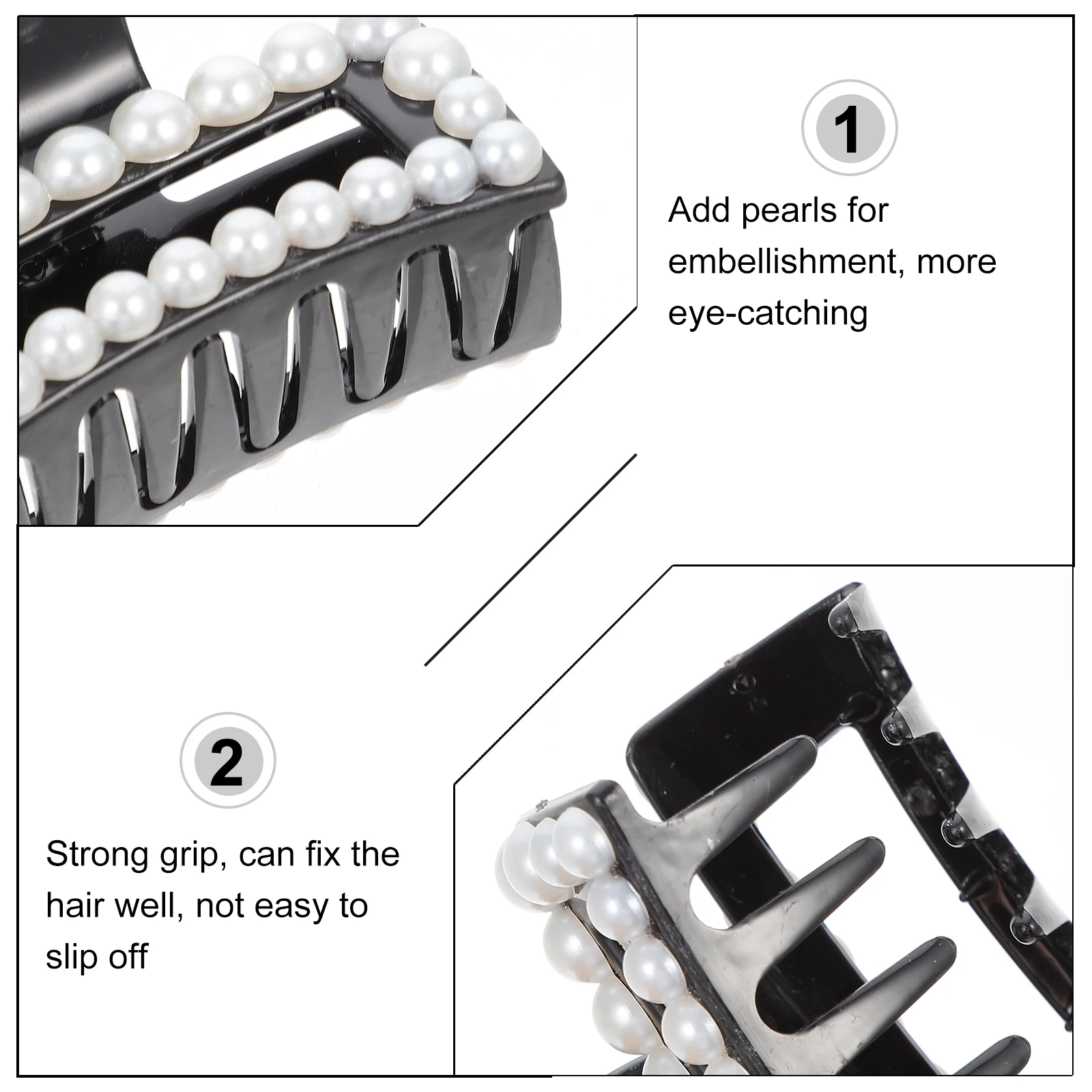 Shark Hair Clip Pearl Hairpins Girl Accessories Alligator Clips Claw for Girls Mini
Shark Hair Clip Pearl Hairpins Girl Accessories Alligator Clips Claw for Girls Mini