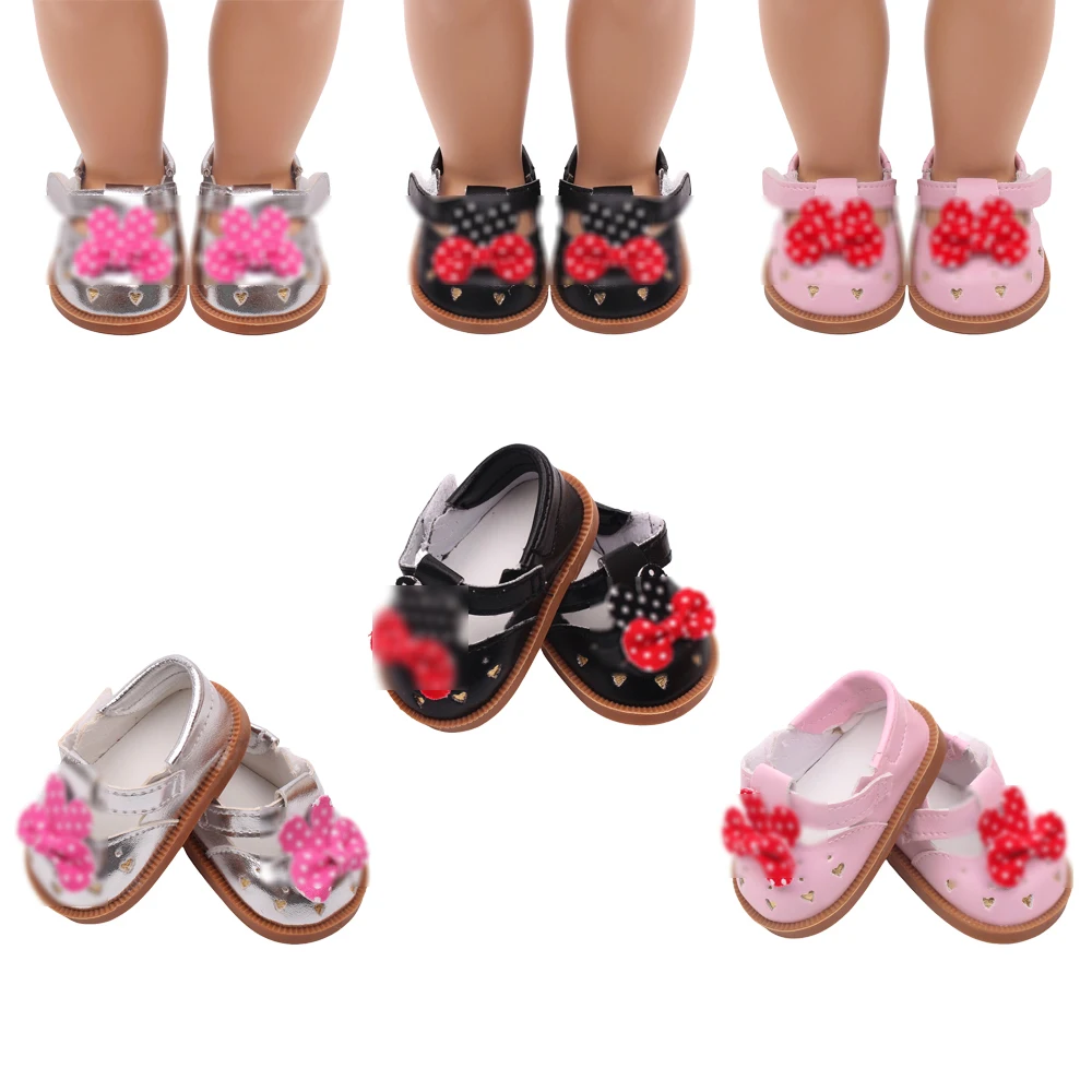 18 inch doll girl double bow shoes doll fashionable cute dress dressing doll fashionable dressing heart-shaped hole breathable h
18 inch doll girl double bow shoes doll fashionable cute dress dressing doll fashionable dressing heart-shaped hole breathable h