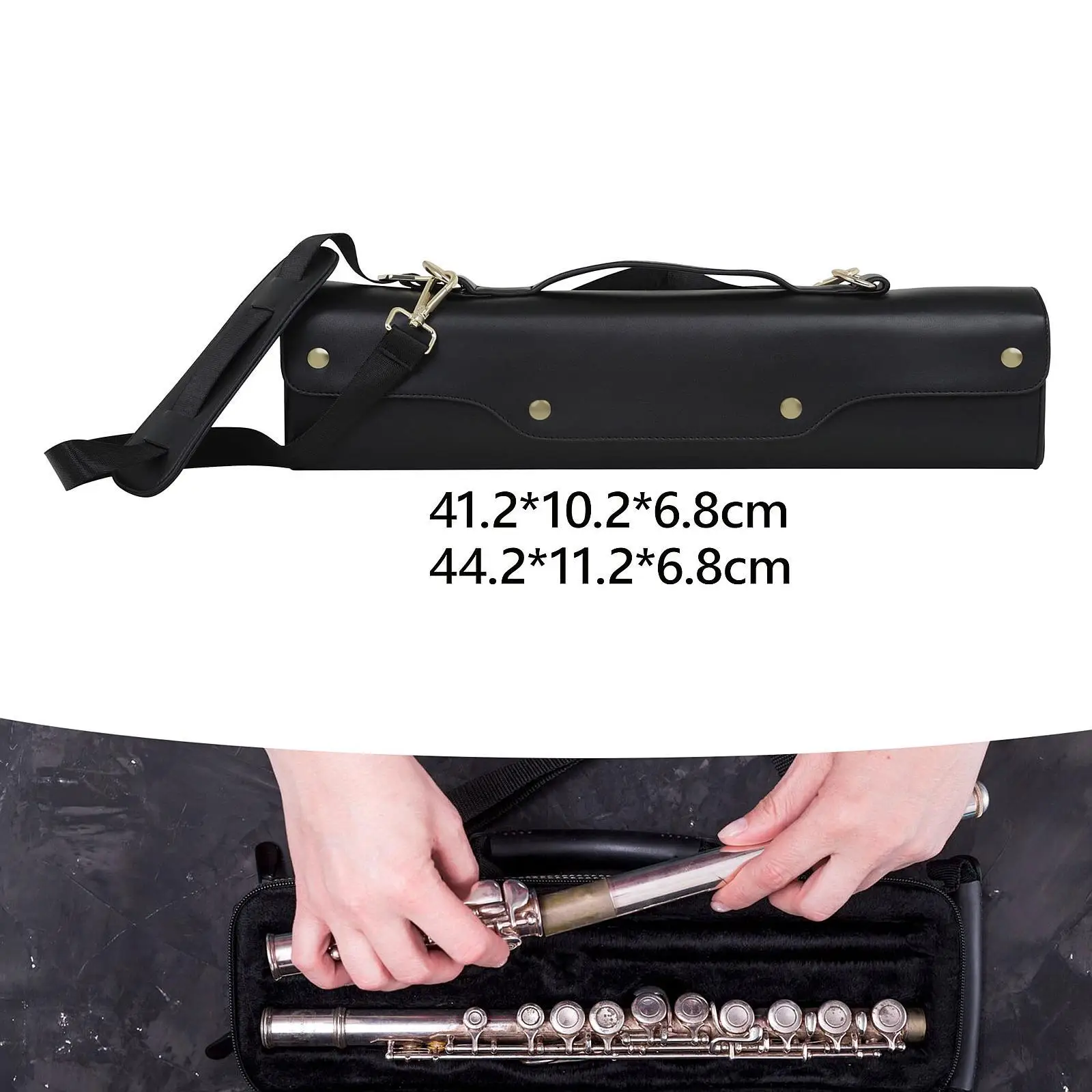 Flute Carrying Bag Flute Storage Bag Lightweight,Synthetic Leather Sturdy Flute Protection Case Instrument Storage Case
Flute Carrying Bag Flute Storage Bag Lightweight,Synthetic Leather Sturdy Flute Protection Case Instrument Storage Case