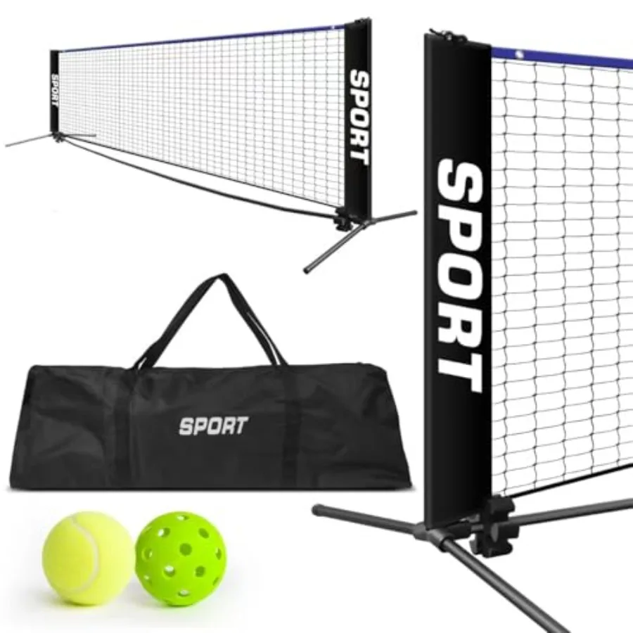 10FT 10FT Portable Badminton Net Set Pickleball Tennis Net Easy Setup Outdoor Indoor Sports Net with Stand and Carry Bag for Ba
10FT 10FT Portable Badminton Net Set Pickleball Tennis Net Easy Setup Outdoor Indoor Sports Net with Stand and Carry Bag for Ba