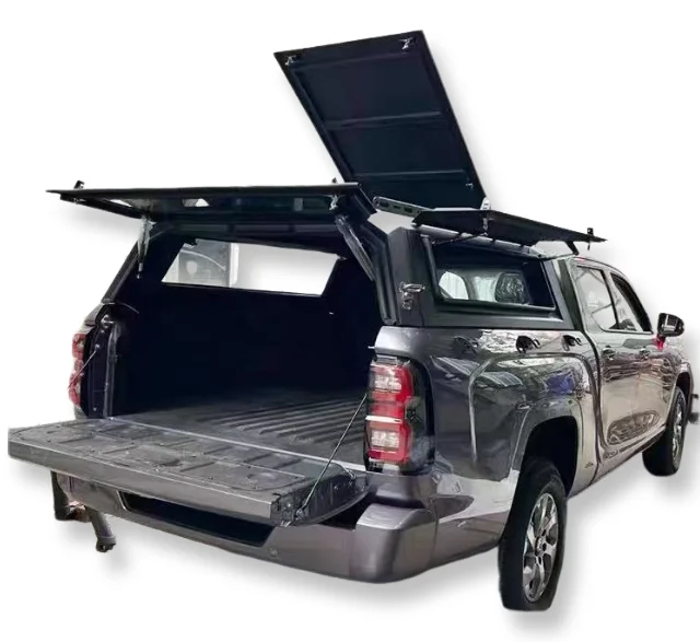 New Design Pickup Hardtop Canopy for Toyota Hilux Cap Aluminum Anti-rusted Truck Bed Topper with Openable Roof Ford Ranger
New Design Pickup Hardtop Canopy for Toyota Hilux Cap Aluminum Anti-rusted Truck Bed Topper with Openable Roof Ford Ranger