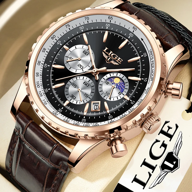 LIGE Top Brand Original Stainless Case Sport Mens Watches Quartz Wristwatch For Men Military Waterproof Clock Relogio Masculino
LIGE Top Brand Original Stainless Case Sport Mens Watches Quartz Wristwatch For Men Military Waterproof Clock Relogio Masculino