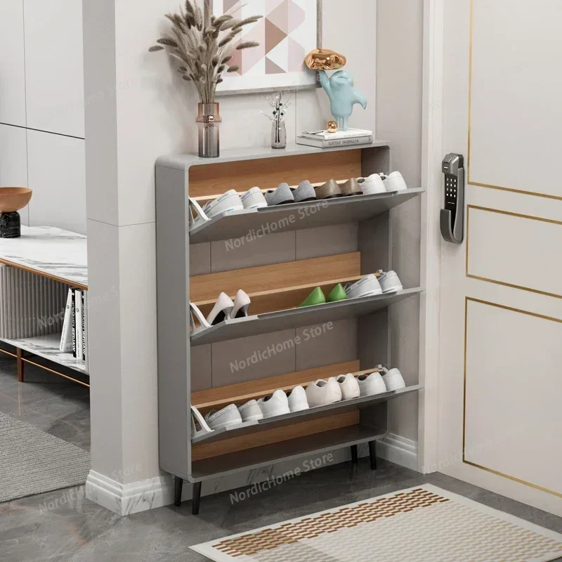 Luxury Drawer Shoe Cabinet Vertical Design Home Organization Shoe Rack Wooden Hallway Schonen Kast Furniture Living Room
Luxury Drawer Shoe Cabinet Vertical Design Home Organization Shoe Rack Wooden Hallway Schonen Kast Furniture Living Room