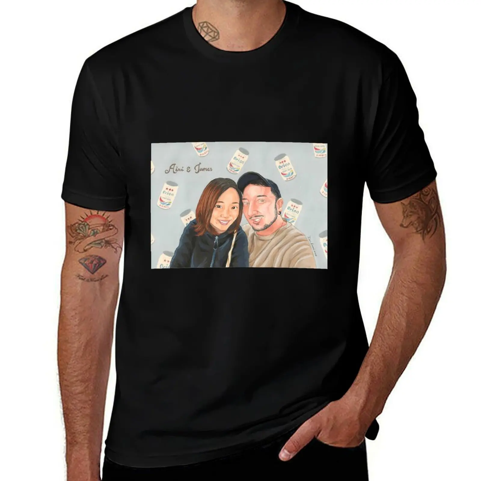 Airi & James T-Shirt customs design your own funny costumes blanks mens t shirts
Airi & James T-Shirt customs design your own funny costumes blanks mens t shirts