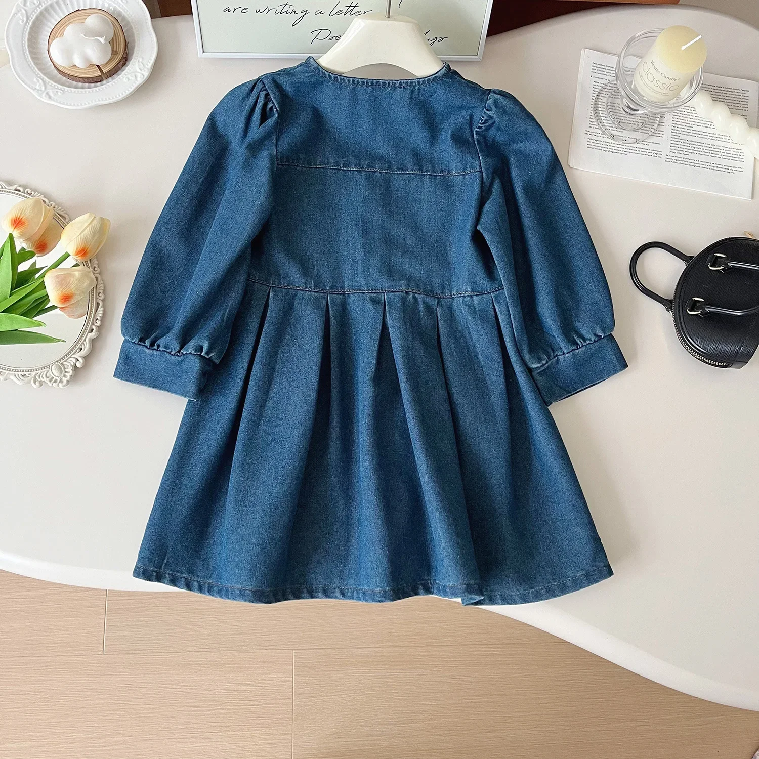 JIAYAN 2025Girls Dress 2025 Spring Autumn Denim Dresses For Kids Long Sleeved Cute Children's Costume Baby Party Clothing 1-8yea
JIAYAN 2025Girls Dress 2025 Spring Autumn Denim Dresses For Kids Long Sleeved Cute Children's Costume Baby Party Clothing 1-8yea