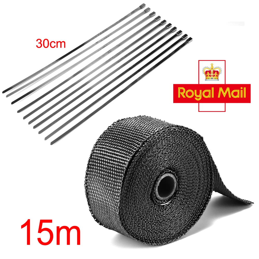 Titanium Exhaust Wrap Heat Exhaust Wrap Motorcycles Insulation Cloth Set Motorcycles Protect Engine System Burns Resistance Fit
Titanium Exhaust Wrap Heat Exhaust Wrap Motorcycles Insulation Cloth Set Motorcycles Protect Engine System Burns Resistance Fit