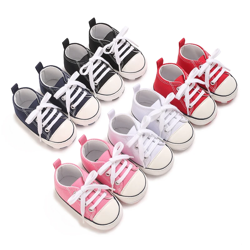 Spring And Autumn Baby Sneakers Soft Cloth Bottom Anti Slip Canvas Sneakers For 0-1 Year Old Boys And Girls
Spring And Autumn Baby Sneakers Soft Cloth Bottom Anti Slip Canvas Sneakers For 0-1 Year Old Boys And Girls