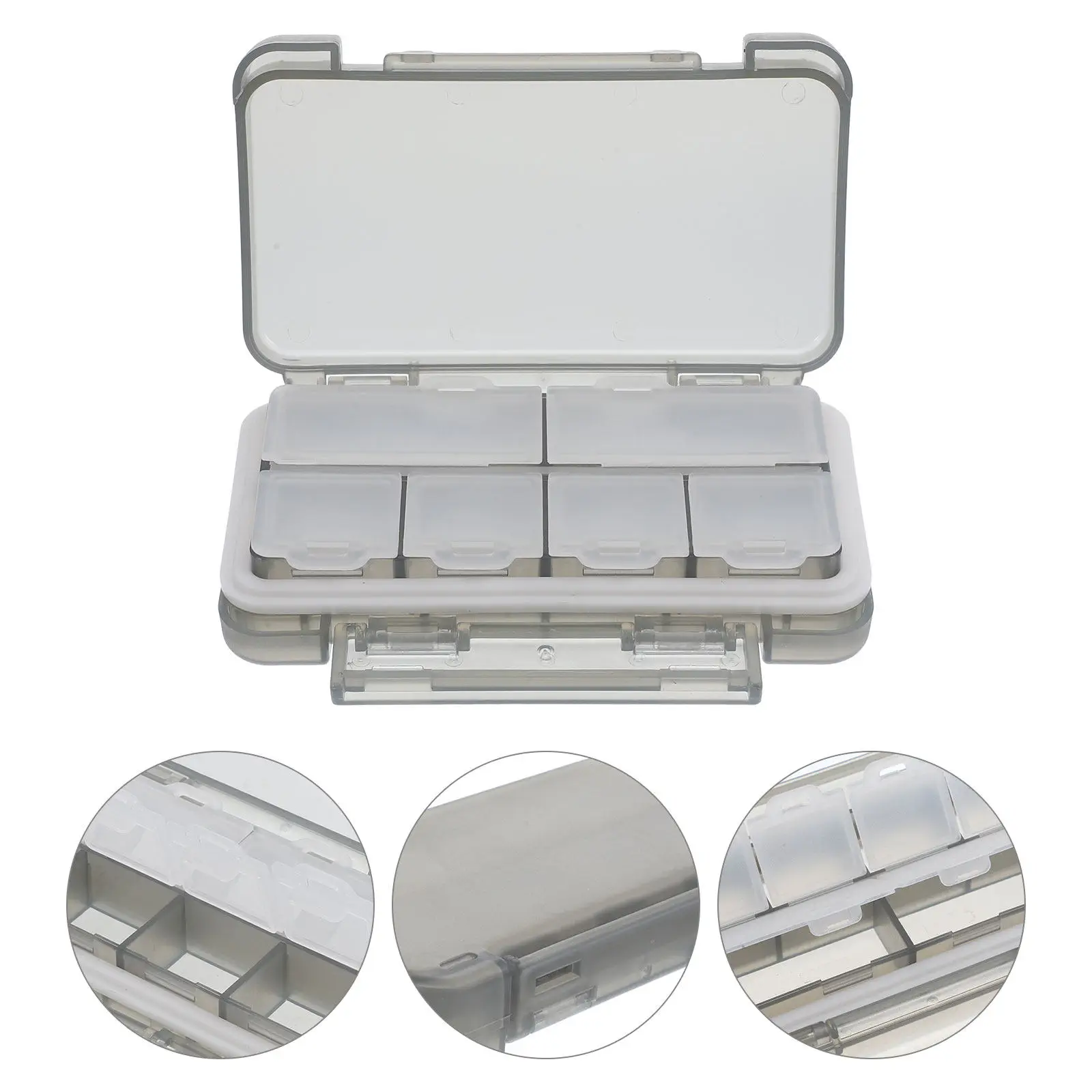 Travel Pill Case Portable Sealed Pill Organizer Small Compact Medicine Box Weekly Medicine Organizer Travel Case Mini Holder
Travel Pill Case Portable Sealed Pill Organizer Small Compact Medicine Box Weekly Medicine Organizer Travel Case Mini Holder
