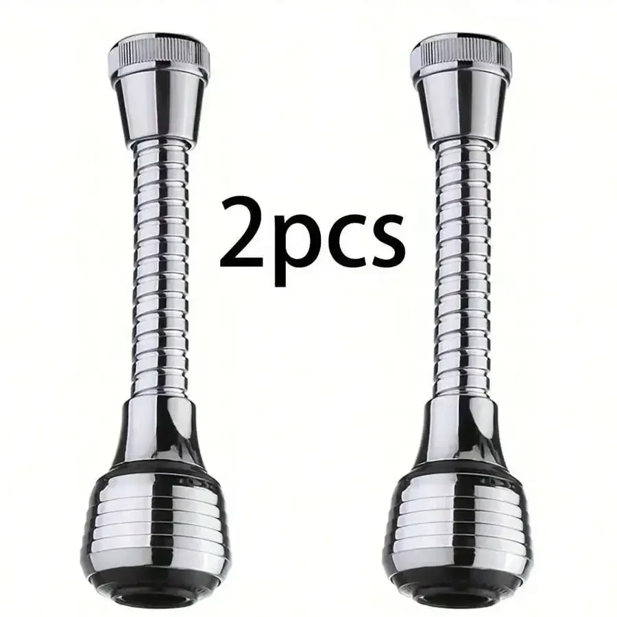 2-Piece 360 ° Rotary Faucet Extender Splash-proof design for bathroom and kitchen sinks Install without tools
2-Piece 360 ° Rotary Faucet Extender Splash-proof design for bathroom and kitchen sinks Install without tools