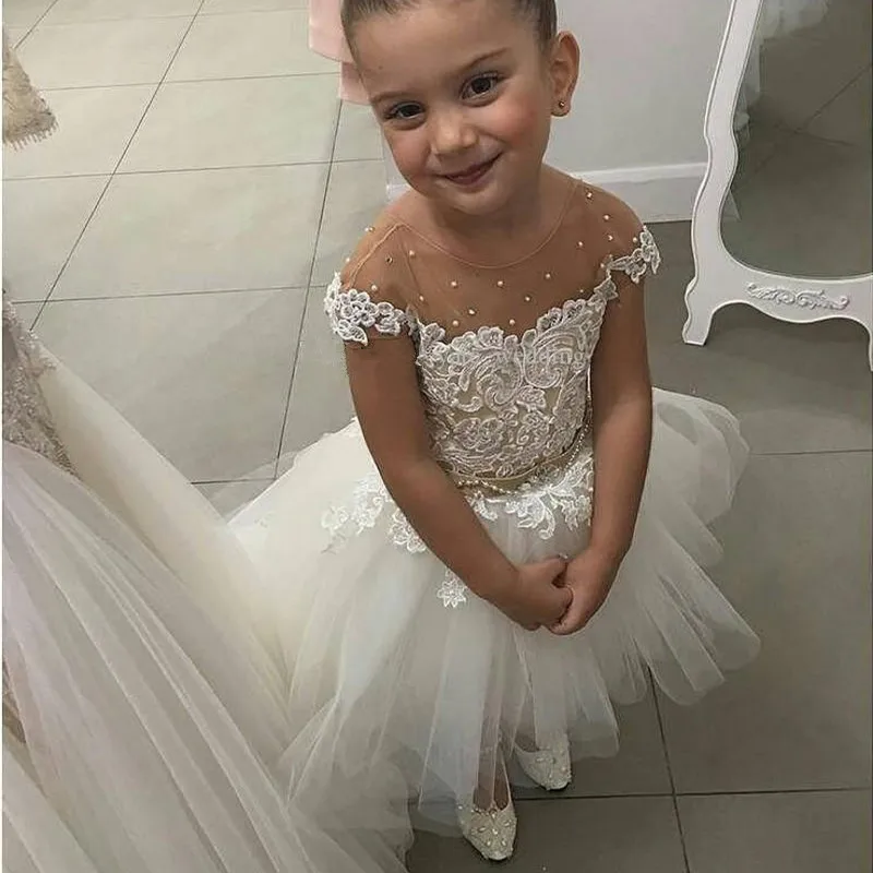 Lace Puffy Flower Girl Dresses Sleeve Cute Girl Birthday Dress Wedding Party Dress Baby Dress
Lace Puffy Flower Girl Dresses Sleeve Cute Girl Birthday Dress Wedding Party Dress Baby Dress