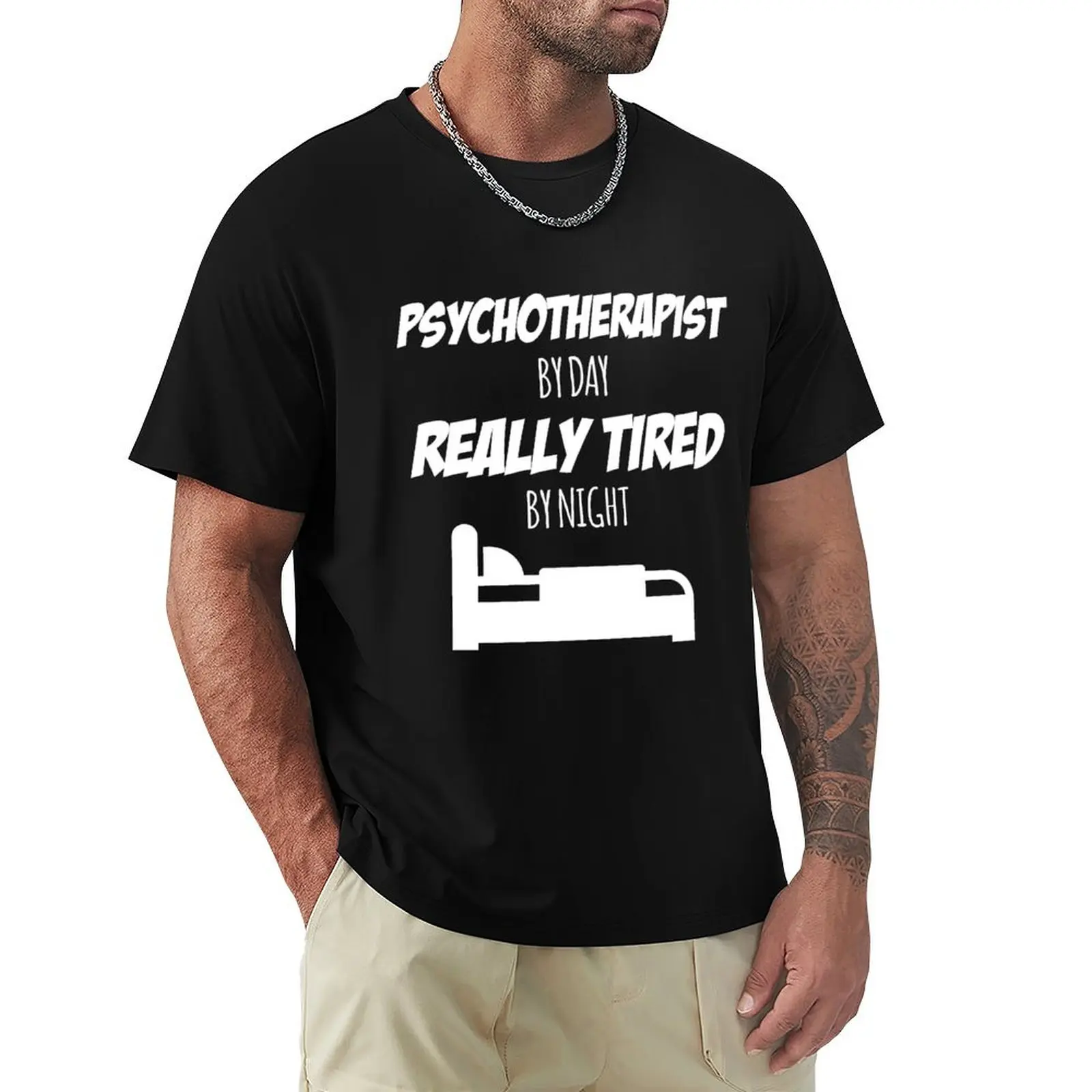 Psychotherapist Job Fun Gift for every Psychotherapist Funny Slogan Hobby Work Worker T-Shirt vintage Men's cotton t-shirt
Psychotherapist Job Fun Gift for every Psychotherapist Funny Slogan Hobby Work Worker T-Shirt vintage Men's cotton t-shirt