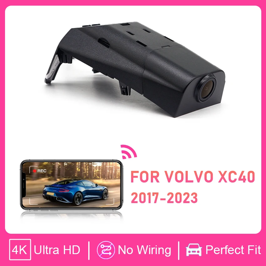 Автомобильный видеорегистратор Plug and Play, Wi-Fi, двойной объектив, видеорегистратор для Volvo XC40 2017 2018 2019 2020 2021 UHD 4K, видеорегистратор для вождения
Автомобильный видеорегистратор Plug and Play, Wi-Fi, двойной объектив, видеорегистратор для Volvo XC40 2017 2018 2019 2020 2021 UHD 4K, видеорегистратор для вождения