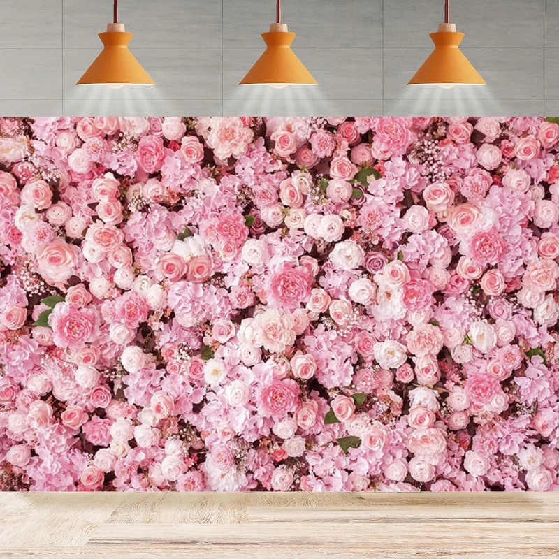 Photography Backdrop Pink Rose Flowers Wall Background Wedding Valentine's Day Mother's Day Newborn Girls Birthday Party Decor
Photography Backdrop Pink Rose Flowers Wall Background Wedding Valentine's Day Mother's Day Newborn Girls Birthday Party Decor