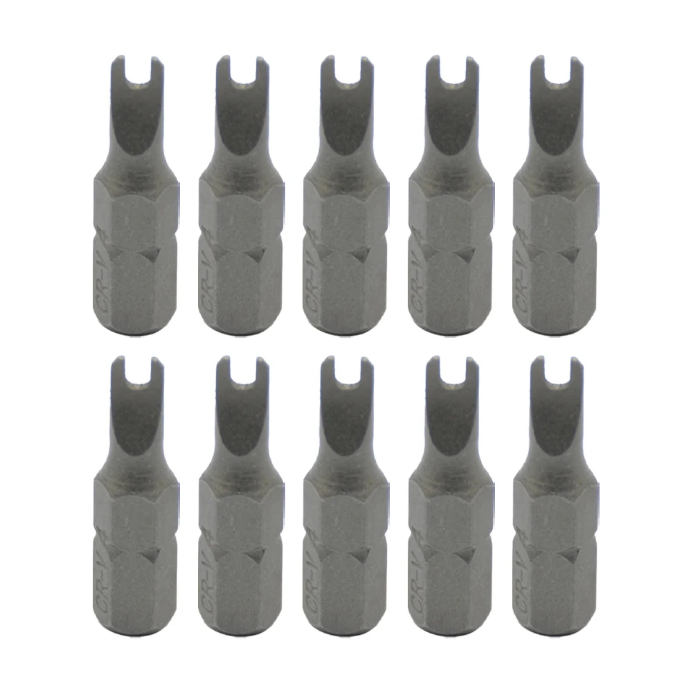 10pcs U Shaped Screwdriver Bit Set 1/4In Hex Shank 25mm Screw Driver Bits U Tpye Hand Tools Multi-tool Professional Tools
10pcs U Shaped Screwdriver Bit Set 1/4In Hex Shank 25mm Screw Driver Bits U Tpye Hand Tools Multi-tool Professional Tools