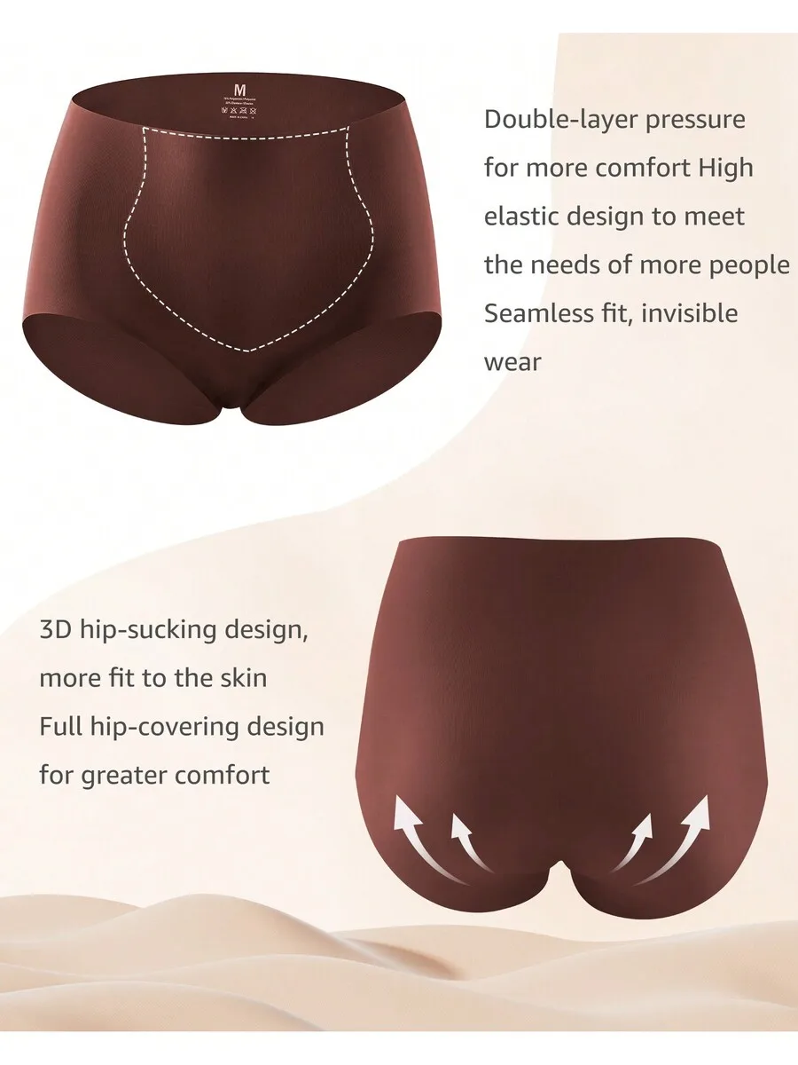 6-Pack Comfortable Bikini Underwear With 3D Hip-Sucking Design Seamless Fit
6-Pack Comfortable Bikini Underwear With 3D Hip-Sucking Design Seamless Fit