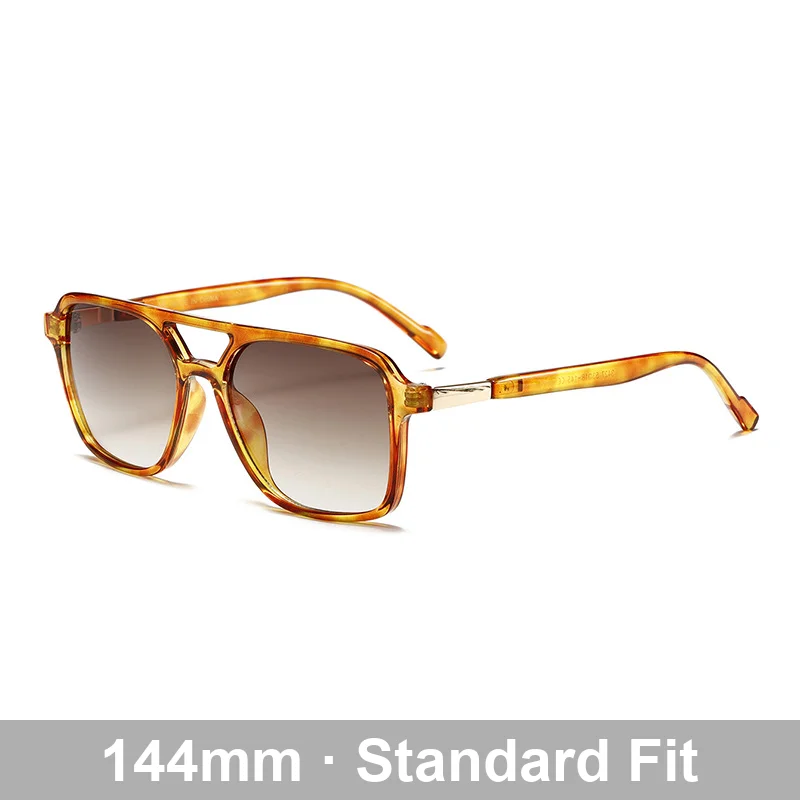 Classic Double Bridge Aviator Sunglasses Men Women Retro Square PC Frame Metal Temples UV Protection Fashion Sun Glasses 3427
Classic Double Bridge Aviator Sunglasses Men Women Retro Square PC Frame Metal Temples UV Protection Fashion Sun Glasses 3427