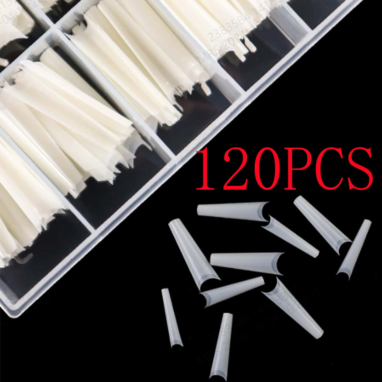 120PCS/Box French Coffin Ballet Dancer's Nail Tip Acrylic Nail Artificial Semi Fake Sheet Nail Tip Suitable For DIY
120PCS/Box French Coffin Ballet Dancer's Nail Tip Acrylic Nail Artificial Semi Fake Sheet Nail Tip Suitable For DIY