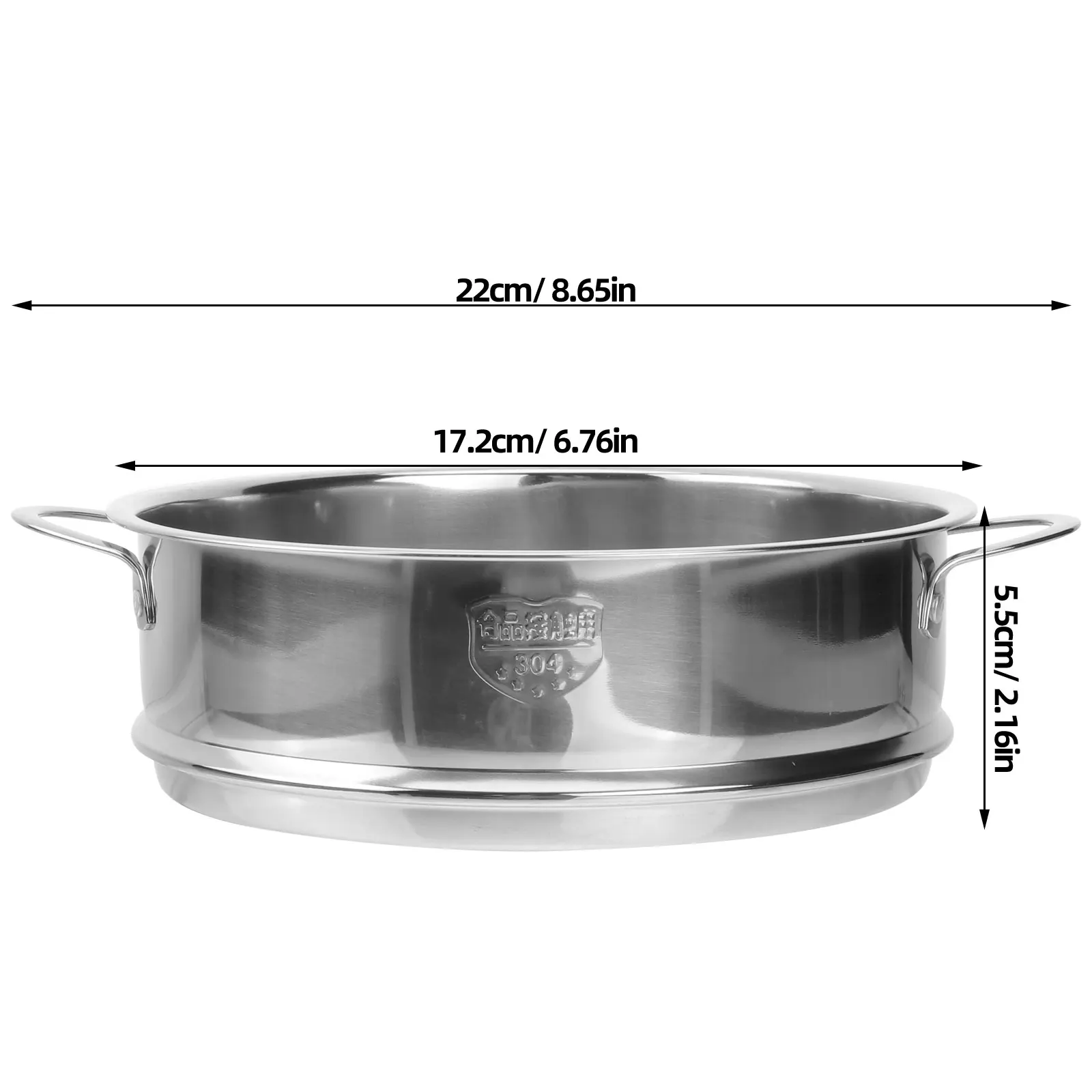 22Cm Stainless Steel Basket Dual Handle Kitchen Grid Food Steamer For Dumplings Steamed Buns Silver Multi Vent Hole Space Saving
22Cm Stainless Steel Basket Dual Handle Kitchen Grid Food Steamer For Dumplings Steamed Buns Silver Multi Vent Hole Space Saving