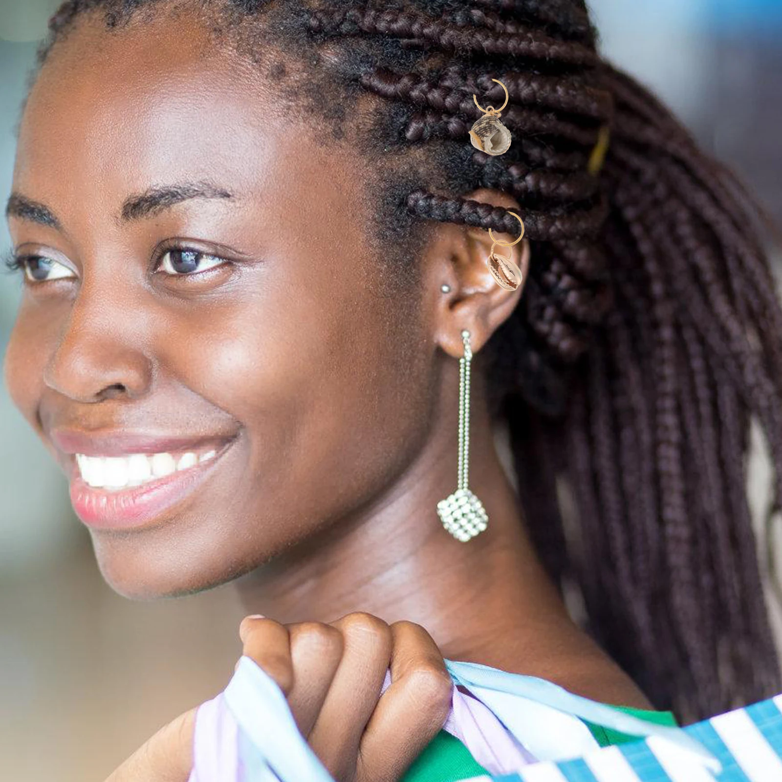 13pcs Hair Braid Rings Jewelry Diy Decoration, Hair Charms Pendants Clips, Braiding Accessories For Women Girls Kids, Christmas
13pcs Hair Braid Rings Jewelry Diy Decoration, Hair Charms Pendants Clips, Braiding Accessories For Women Girls Kids, Christmas