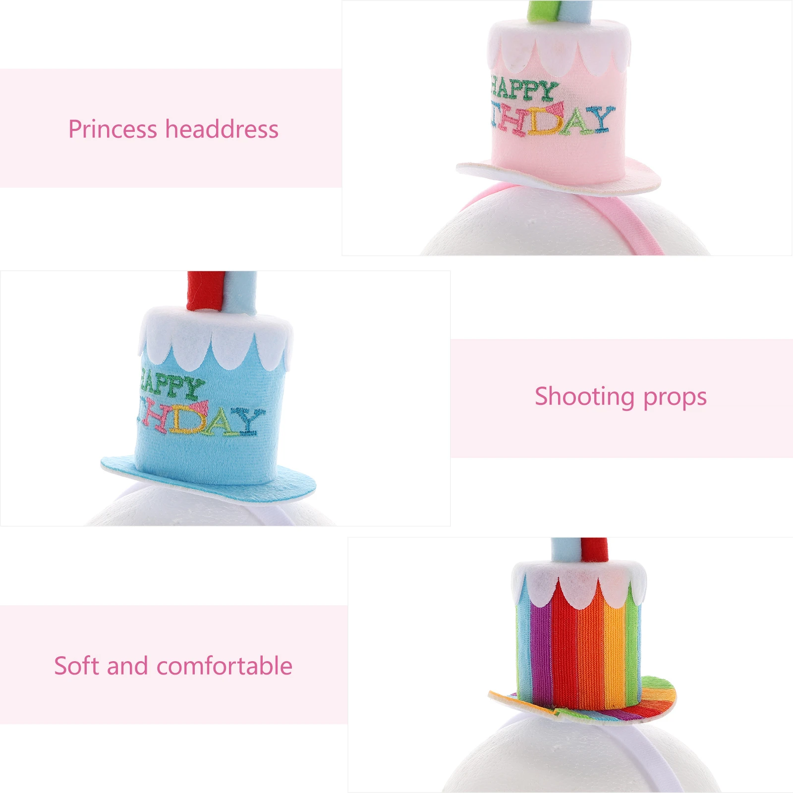 3PCS Kids Headbands Children's Hair Hoops Decorative Headdress Birthday Party Smooth Reusable Ideal Gift Hair Accessories
3PCS Kids Headbands Children's Hair Hoops Decorative Headdress Birthday Party Smooth Reusable Ideal Gift Hair Accessories