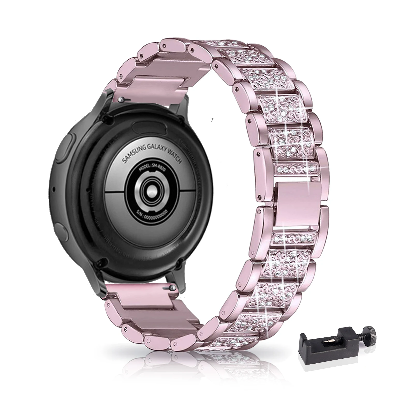 Ремешки с бриллиантами для Samsung Galaxy Watch 6 Classic (43 мм/47 мм), 4 классических (42 мм/46 мм), блестящий металлический ремешок для женщин
Ремешки с бриллиантами для Samsung Galaxy Watch 6 Classic (43 мм/47 мм), 4 классических (42 мм/46 мм), блестящий металлический ремешок для женщин