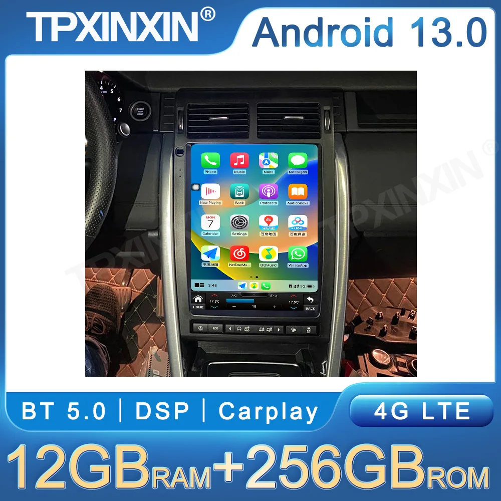 Auto Android 13 GPS Navigation For Land Rover Discovery Sport 2015-2019 Carplay Car Radio Stereo Multimedia Player Head Unit DSP
Auto Android 13 GPS Navigation For Land Rover Discovery Sport 2015-2019 Carplay Car Radio Stereo Multimedia Player Head Unit DSP