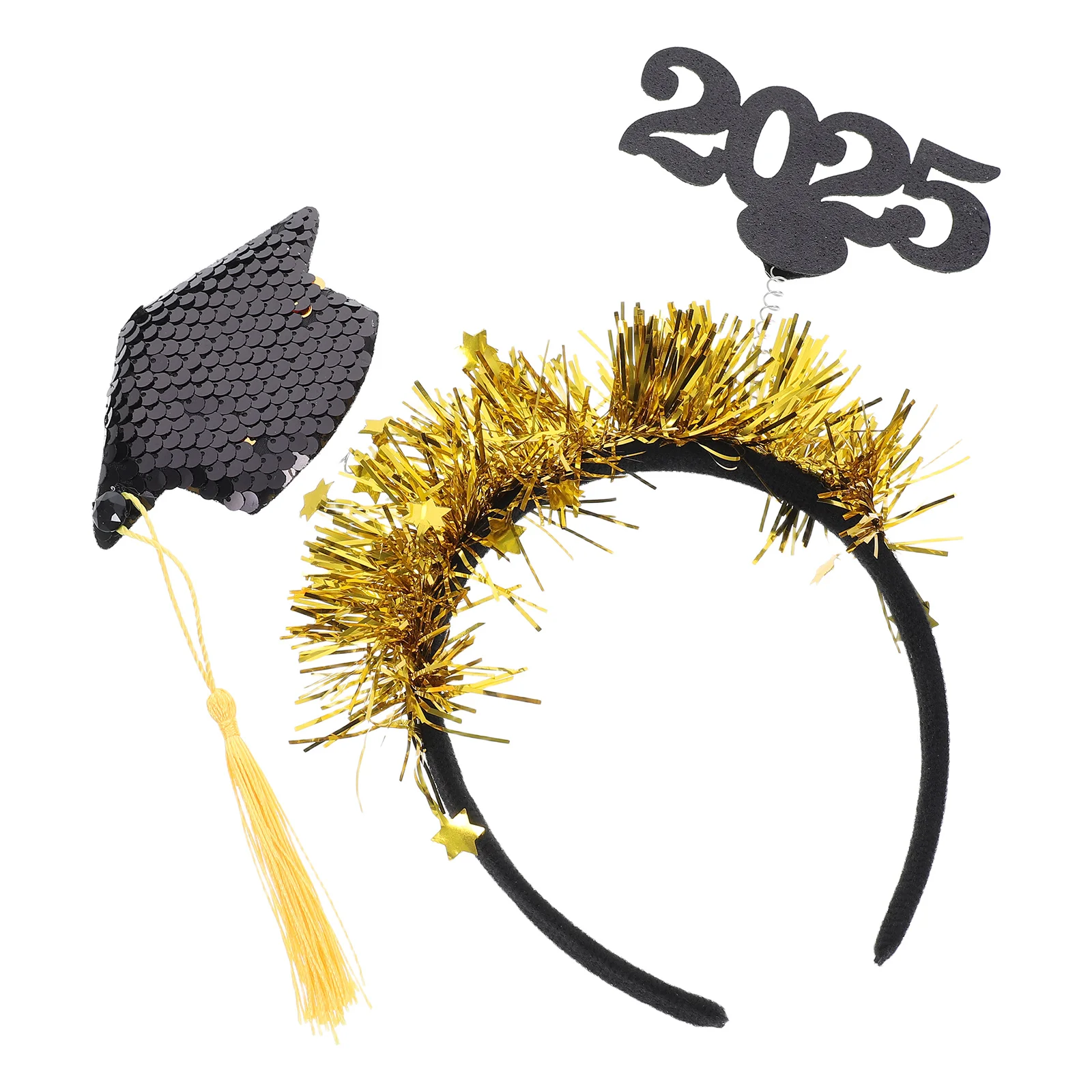 Tassel Cap Headband Dress Up Party Accessory Soft Sequin Hair Band Adjustable 2025 Graduation Season Women'S Fashion Hat Band
Tassel Cap Headband Dress Up Party Accessory Soft Sequin Hair Band Adjustable 2025 Graduation Season Women'S Fashion Hat Band