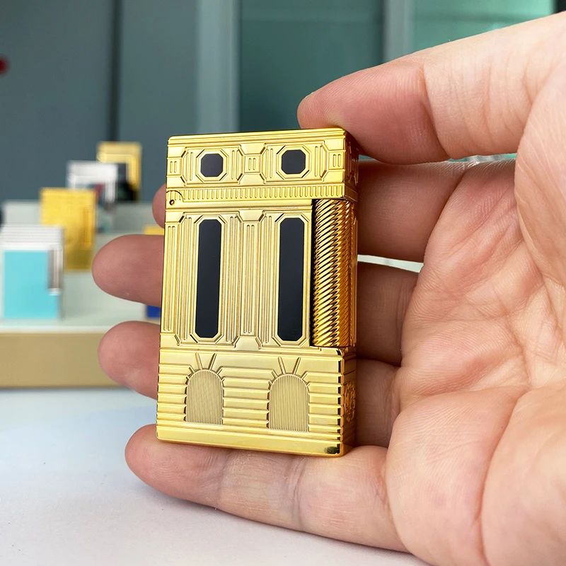 Новая памятная серия, роскошная зажигалка с одним и двойным пламенем Ping Sound, бутановая зажигалка для курения сигарет с натуральной краской 19018 
Новая памятная серия, роскошная зажигалка с одним и двойным пламенем Ping Sound, бутановая зажигалка для курения сигарет с натуральной краской 19018