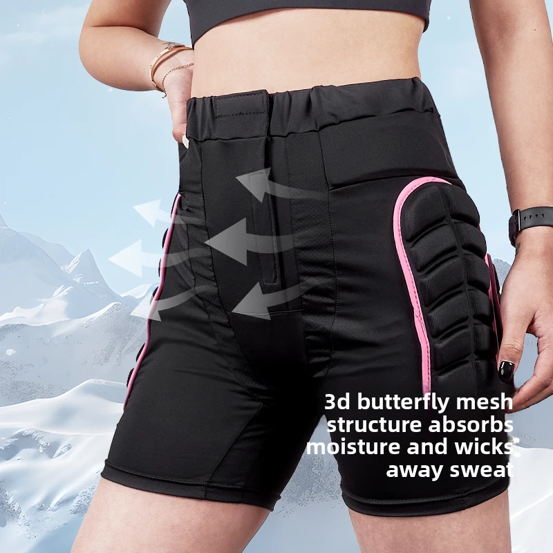 Female Sports Padded Shorts with Hip Buffer Protection Lightweight Wear-resistant Ski Skate Cycling Daily Protective Equipment
Female Sports Padded Shorts with Hip Buffer Protection Lightweight Wear-resistant Ski Skate Cycling Daily Protective Equipment