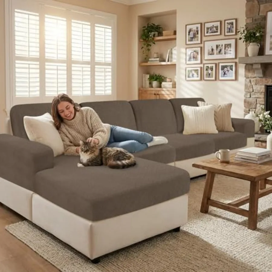 Plush Couch Cushion Covers Washable Anti-Slip Seat Cushion Cover for Sectional Sofa-Soft Thick Pet-Friendly Modular Furniture P
Plush Couch Cushion Covers Washable Anti-Slip Seat Cushion Cover for Sectional Sofa-Soft Thick Pet-Friendly Modular Furniture P