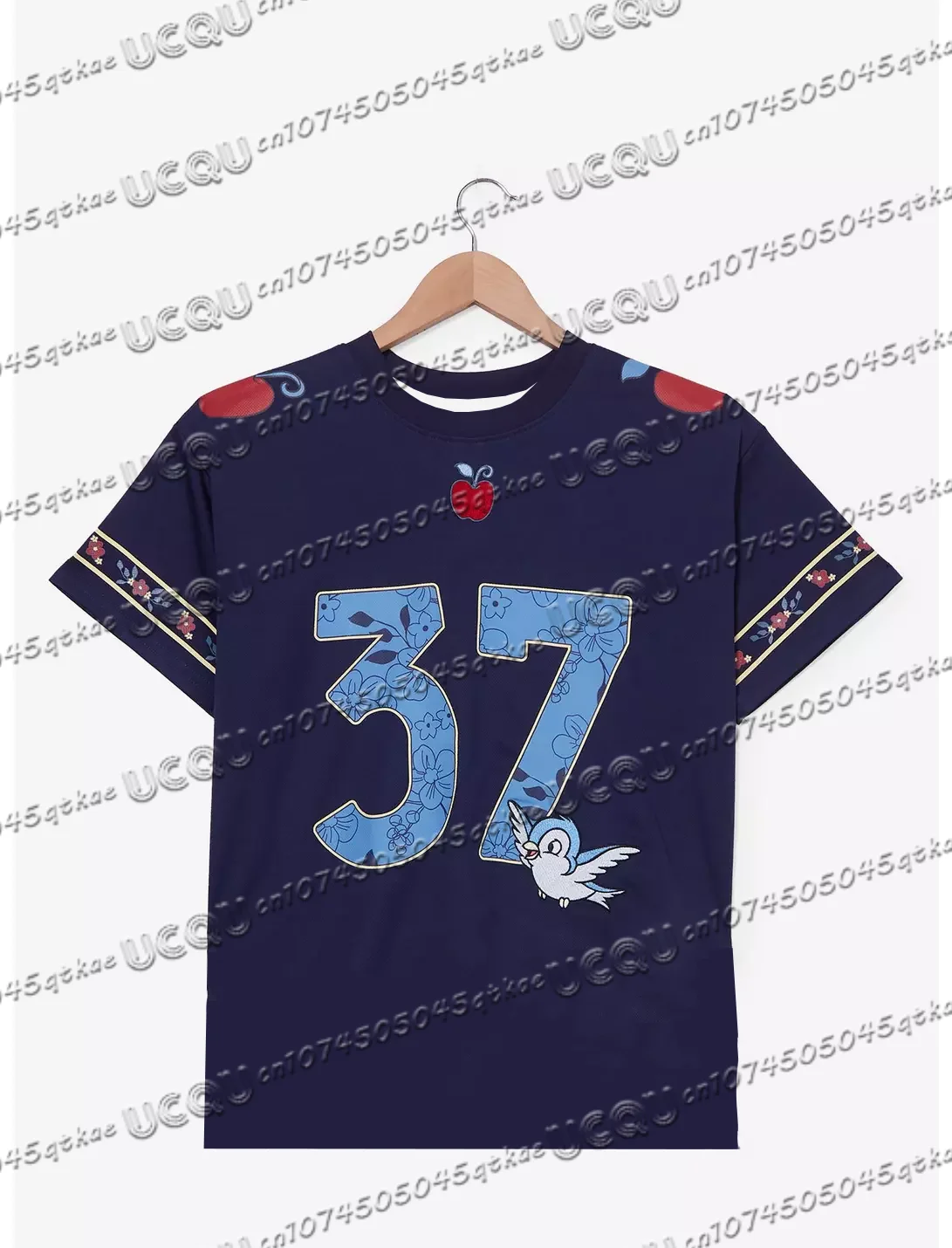 Disney Snow White and The Seven Dwarfs Snow White Cropped Women's Football Jersey Short Sleeve Men's Casual T-shirt Tops Tee
Disney Snow White and The Seven Dwarfs Snow White Cropped Women's Football Jersey Short Sleeve Men's Casual T-shirt Tops Tee