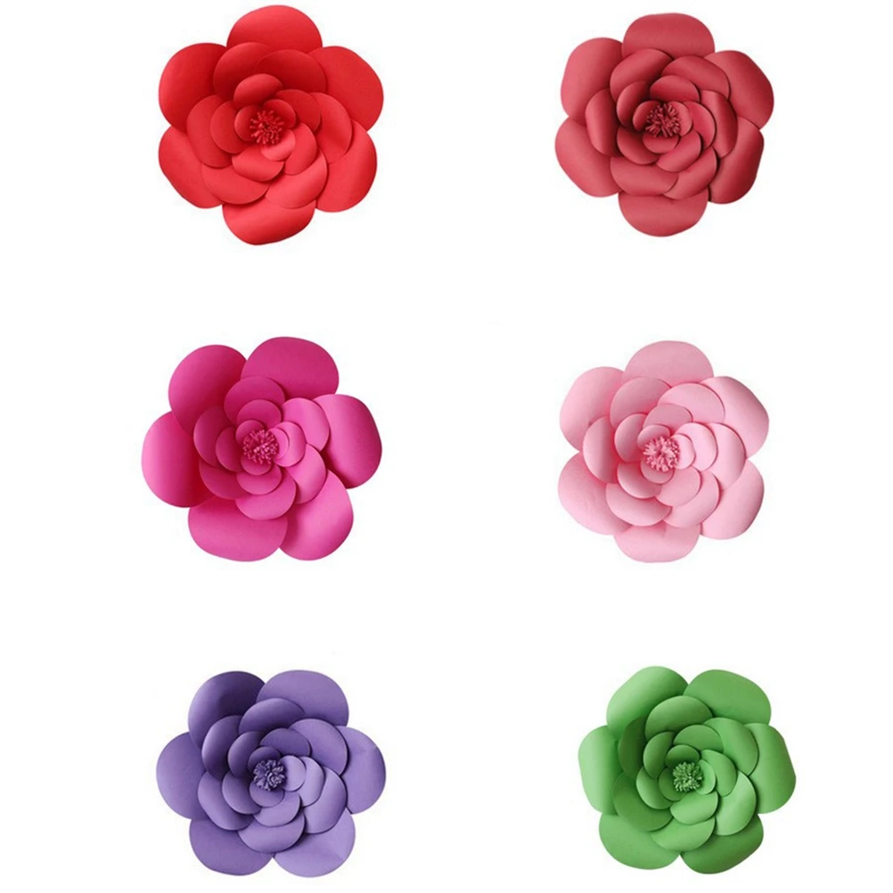 3D Paper Flower Decoration Elegant Wedding Wall Centerpiece Table RoseBackdrop Photobooth
3D Paper Flower Decoration Elegant Wedding Wall Centerpiece Table RoseBackdrop Photobooth