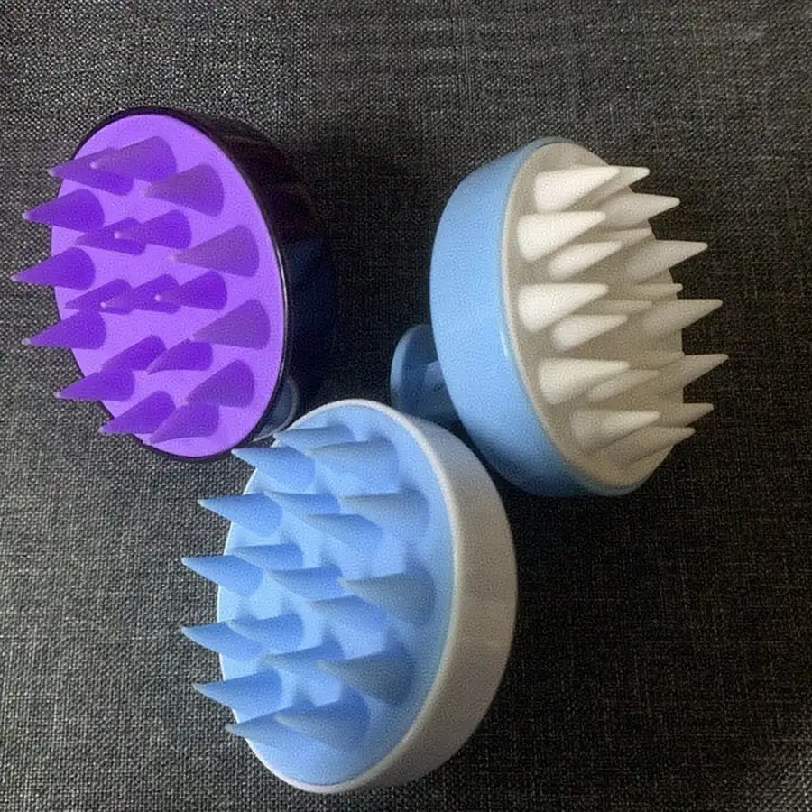Soft Silicone Hair Scrubber Scalp Cleaning Brush Shampoo Massage Comb
Soft Silicone Hair Scrubber Scalp Cleaning Brush Shampoo Massage Comb