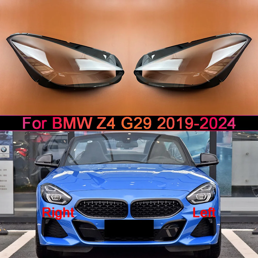Car Front Headlight cover For BMW 2019-2024 Z4 G29 Car Accessories For Cars Transparent Housing Car Lights Shell Lampshade Cover
Car Front Headlight cover For BMW 2019-2024 Z4 G29 Car Accessories For Cars Transparent Housing Car Lights Shell Lampshade Cover