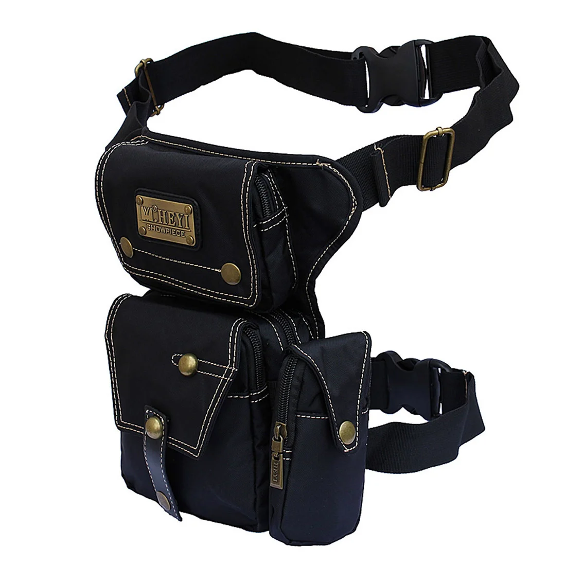 Waterproof Nylon Men Leg Fanny Pack Bag for Motorcycle Rider Punk Rock Travel Male Messenger Shoulder Belt Waist Thigh Bags
Waterproof Nylon Men Leg Fanny Pack Bag for Motorcycle Rider Punk Rock Travel Male Messenger Shoulder Belt Waist Thigh Bags
