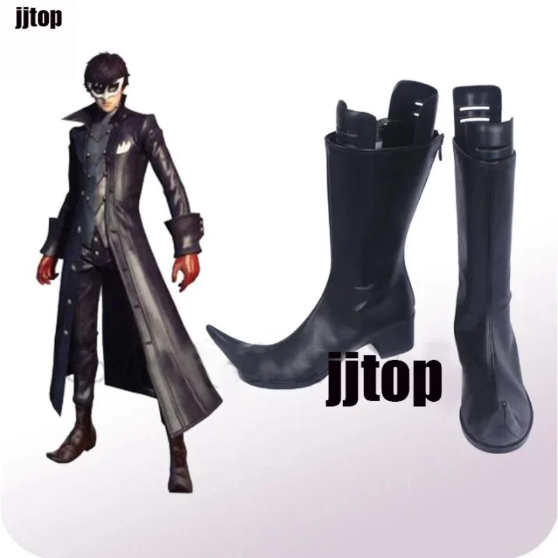 Обувь для косплея Persona 5, костюм Джокера P5, куртка, обувь Ren Amamiya, ботинки Akira Kurusu, мужская обувь для косплея на Хэллоуин
Обувь для косплея Persona 5, костюм Джокера P5, куртка, обувь Ren Amamiya, ботинки Akira Kurusu, мужская обувь для косплея на Хэллоуин