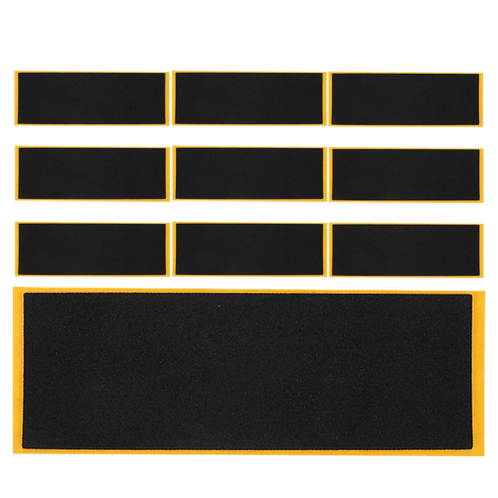 10 pcs Black Foam Grip Tape for Fingerboards Non-slip Stickers Skateboard Accessories Enhanced Antislip
10 pcs Black Foam Grip Tape for Fingerboards Non-slip Stickers Skateboard Accessories Enhanced Antislip
