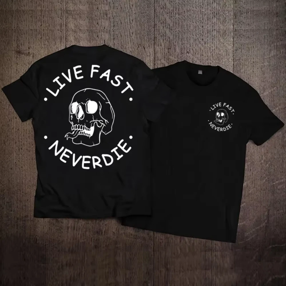 2025 New Dark Style Hot-sale Large Short-sleeved Deathrock T-shirt Rock American Retro Motorcycle Print Loose Top Oversized MOTO
2025 New Dark Style Hot-sale Large Short-sleeved Deathrock T-shirt Rock American Retro Motorcycle Print Loose Top Oversized MOTO