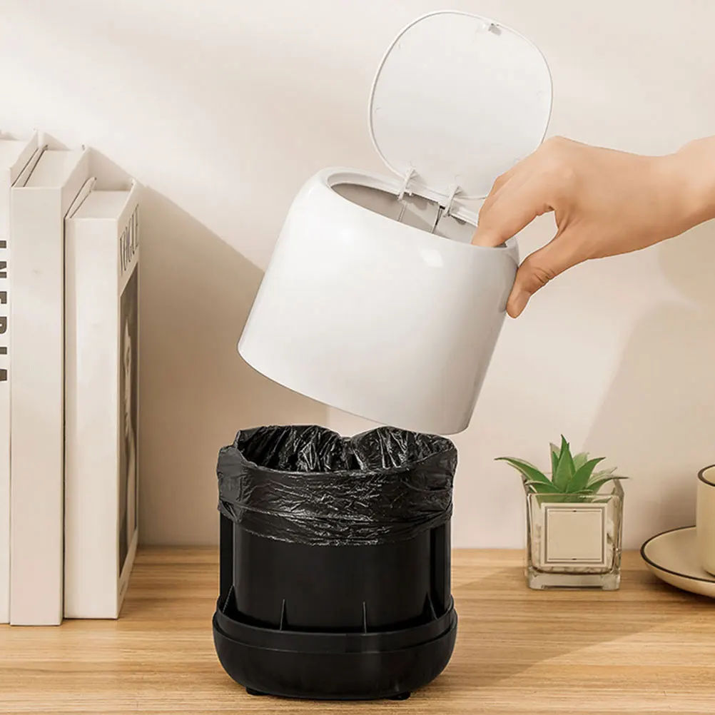 Mini Trash Can Desk Waste Bin Kitchen Garbage Container Reusable Bathroom Basket Office Lid Plastic Storing Crumbs Wrapper Paper
Mini Trash Can Desk Waste Bin Kitchen Garbage Container Reusable Bathroom Basket Office Lid Plastic Storing Crumbs Wrapper Paper