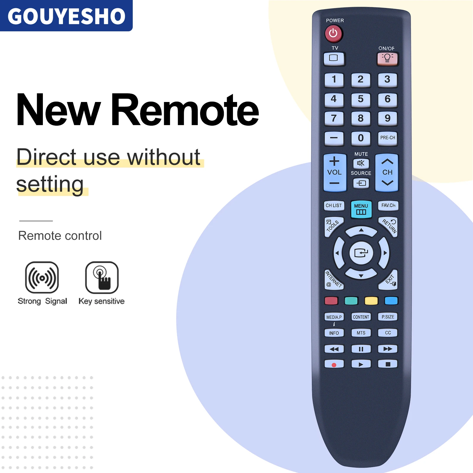 New BN59-00851A For Samsung LED LCD TV Remote control BN59-00937A BN59-00860A LN52B750 LN65B650
New BN59-00851A For Samsung LED LCD TV Remote control BN59-00937A BN59-00860A LN52B750 LN65B650