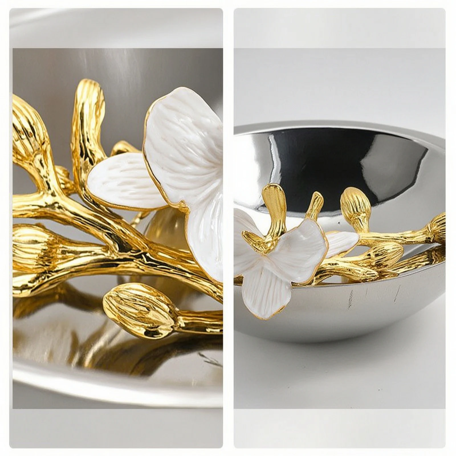 Decorative Fruit Bowl Shallow Fruit Bowl with Ornament Decorative Tray with Ornament Sleek Serving Tray Smooth for Coffee Table
Decorative Fruit Bowl Shallow Fruit Bowl with Ornament Decorative Tray with Ornament Sleek Serving Tray Smooth for Coffee Table