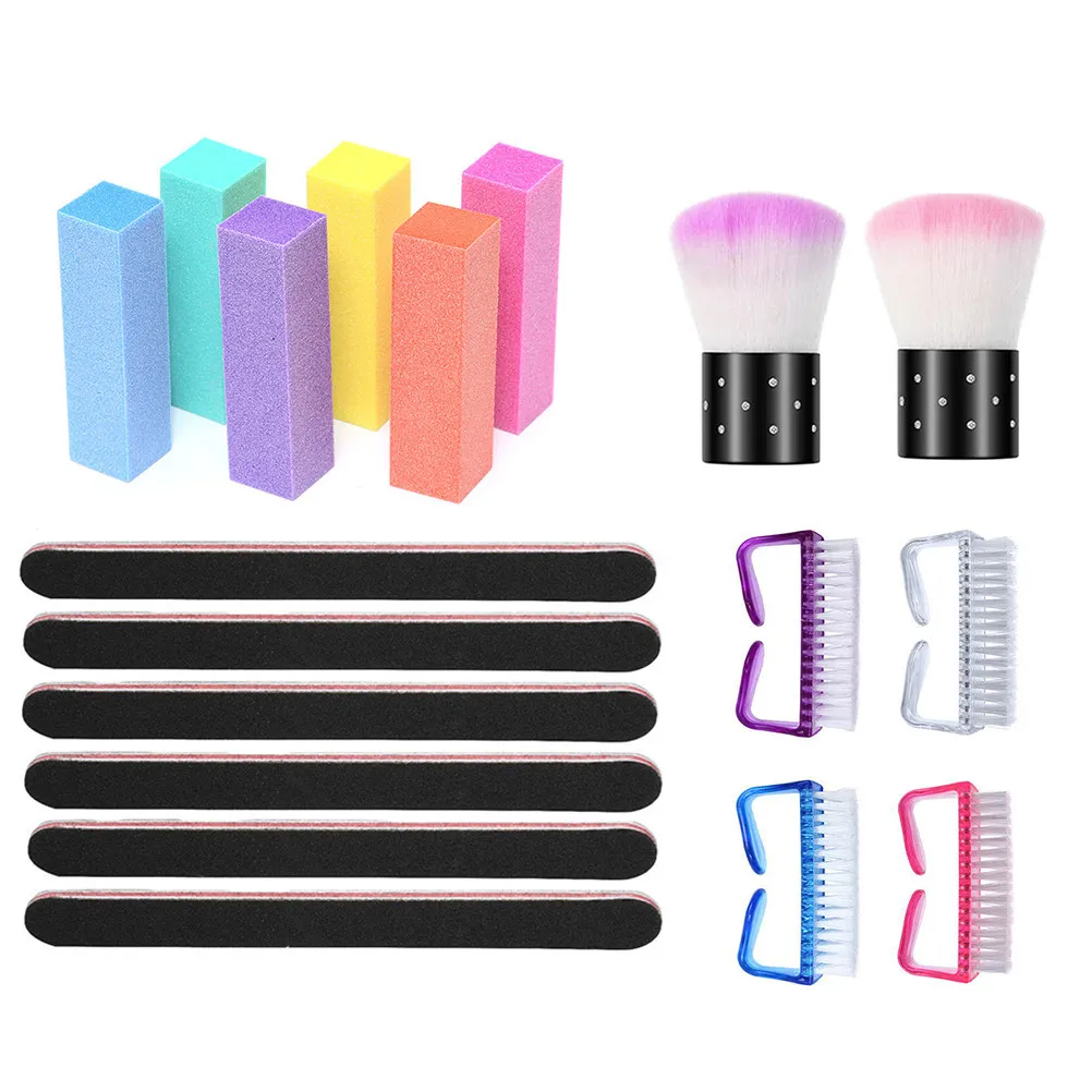 1 set 1 Set Nail Files Tool Manicure Polisher Buffing Block For Home Salon Use Lightweight Durable Rasp Sanding File Brush Kit
1 set 1 Set Nail Files Tool Manicure Polisher Buffing Block For Home Salon Use Lightweight Durable Rasp Sanding File Brush Kit