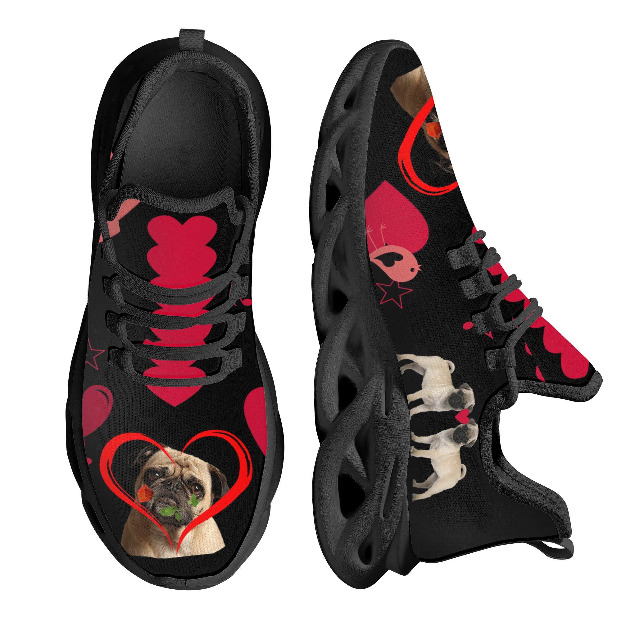 INSTANTARTS French Bulldog Heart Print Sneakers Mesh Breathable Outdoor Sport Sneakers Training Shoes Soft Flat Casual Shoes
INSTANTARTS French Bulldog Heart Print Sneakers Mesh Breathable Outdoor Sport Sneakers Training Shoes Soft Flat Casual Shoes