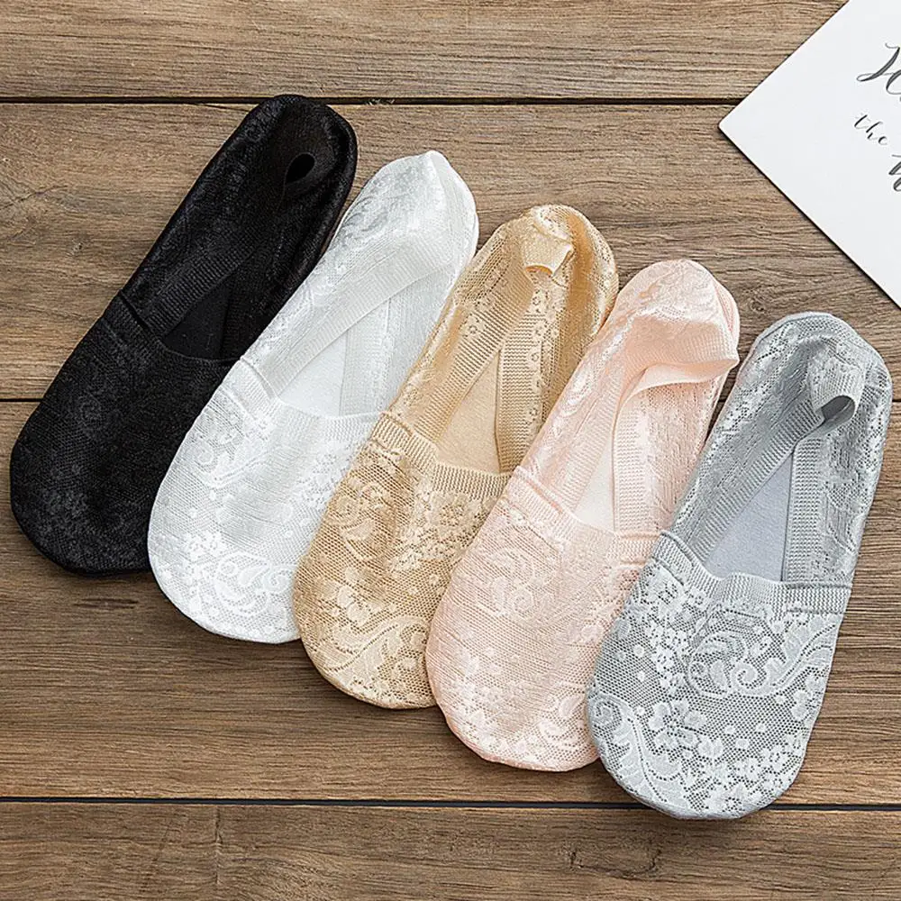 1 Pair Women's Short Socks No-Show Invisible Ankle Foot Socks Summer Cotton Transparent White Lace Low Cut Boat Sock
1 Pair Women's Short Socks No-Show Invisible Ankle Foot Socks Summer Cotton Transparent White Lace Low Cut Boat Sock