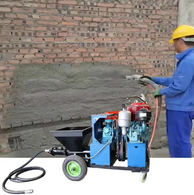 Customized 150m³/h Portable Mortar Spraying Machine Cement Spray Machine Cement Mortar Sprayer for Construction
Customized 150m³/h Portable Mortar Spraying Machine Cement Spray Machine Cement Mortar Sprayer for Construction