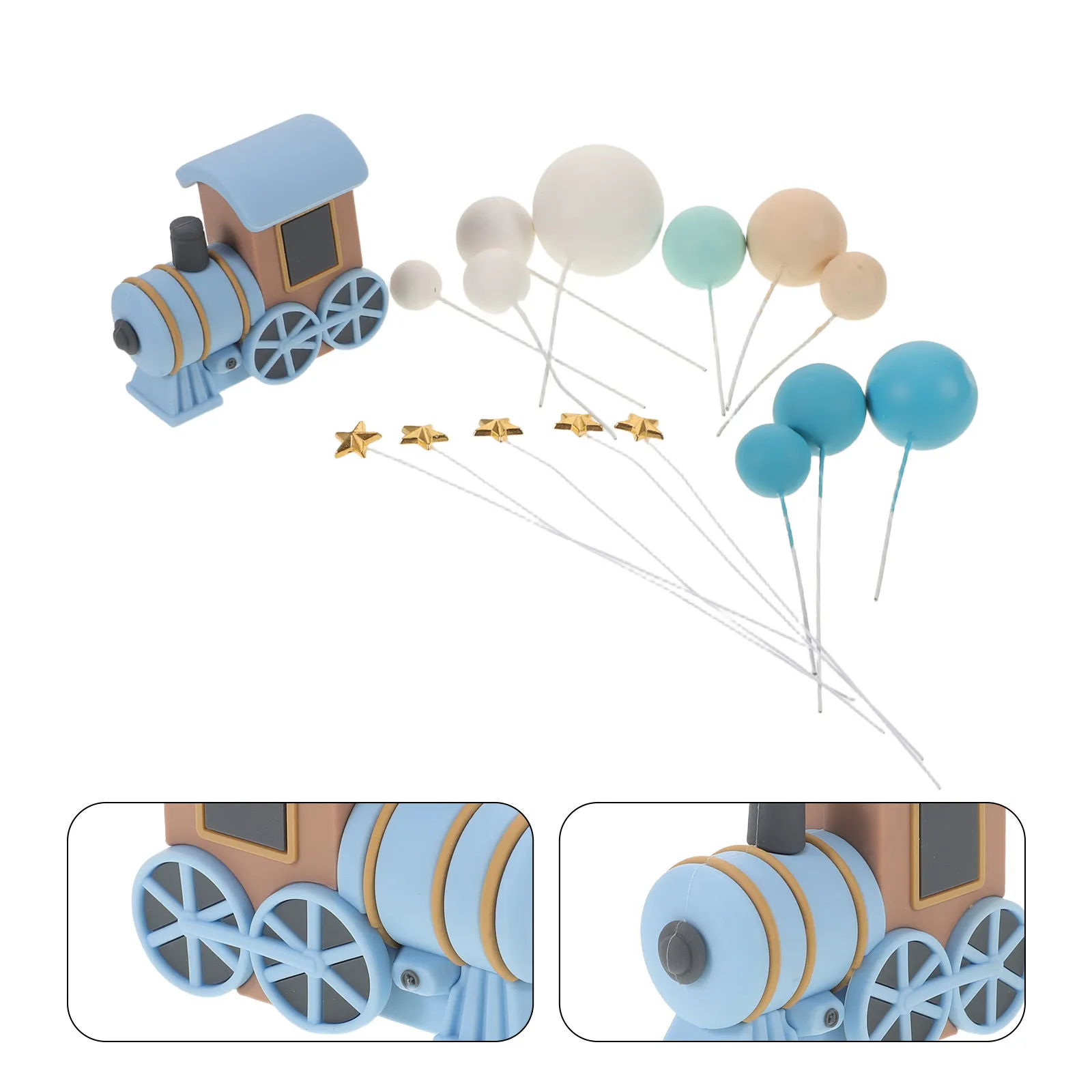 Набор из 1 предмета: Топперы для торта «Звезды и поезды», украшения для кексов, праздничные вставки-орнаменты для детского дня рождения и бэби-шауэра
Набор из 1 предмета: Топперы для торта «Звезды и поезды», украшения для кексов, праздничные вставки-орнаменты для детского дня рождения и бэби-шауэра