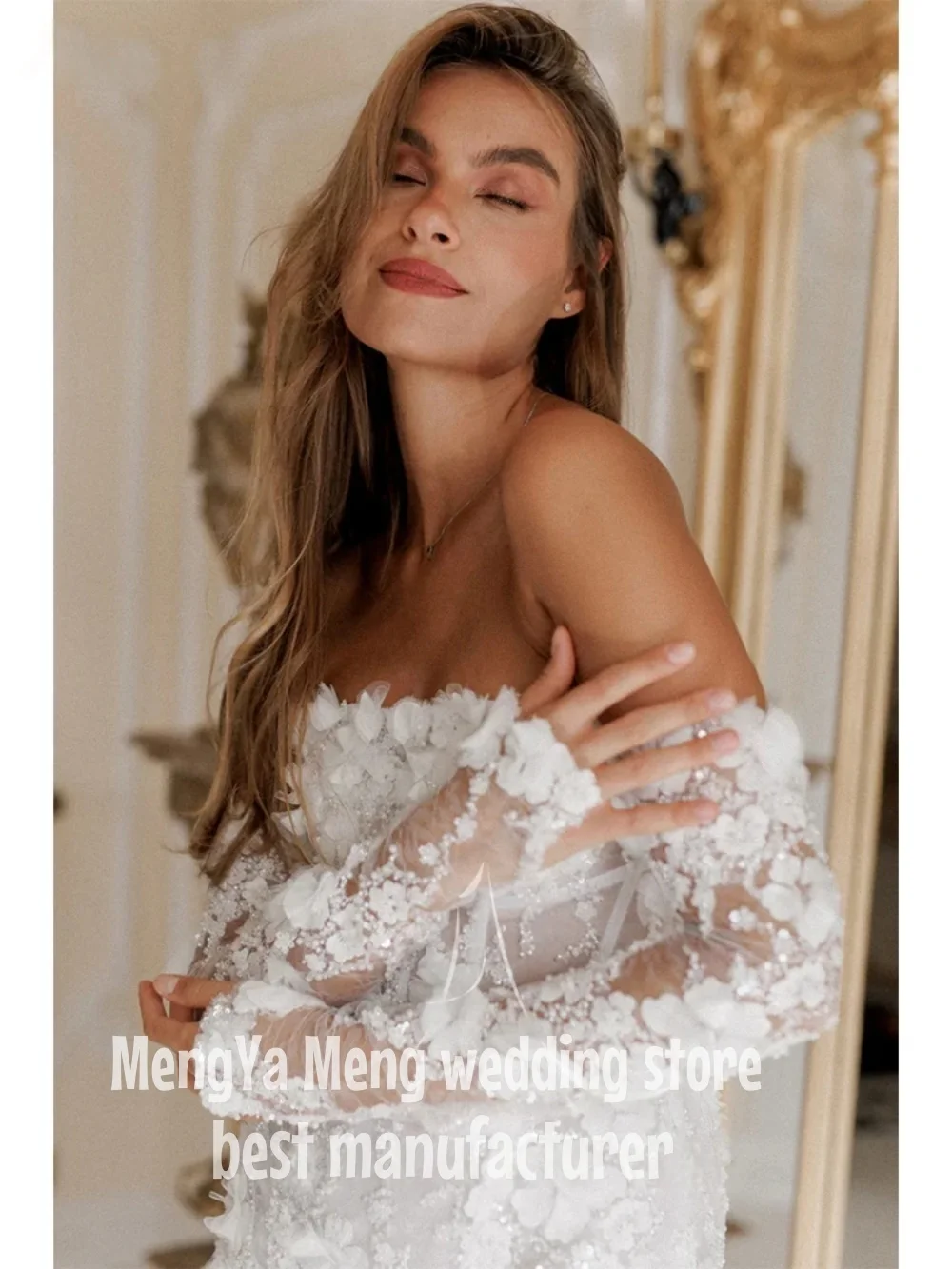 ZHUISHU Beaded Short Wedding Dresses Saudi Arabia Lace Floral Appliques Long Sleeve Bridal Gown Mini Prom Party Dress Customized
ZHUISHU Beaded Short Wedding Dresses Saudi Arabia Lace Floral Appliques Long Sleeve Bridal Gown Mini Prom Party Dress Customized